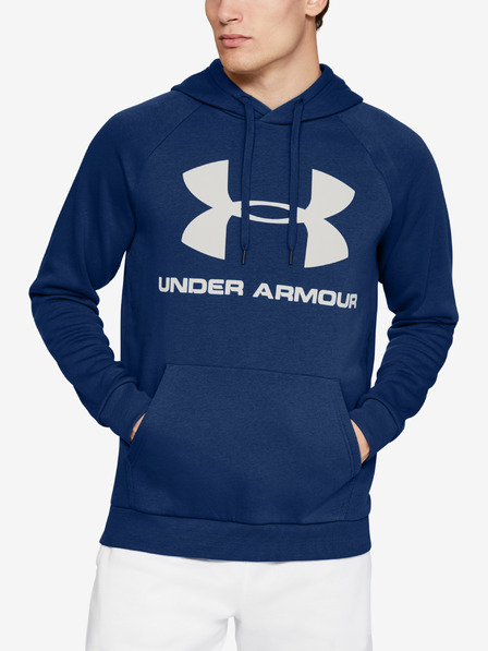 Under Armour Moški pulover Under Armour Rival Fleece Sportstyle Logo Hoodie