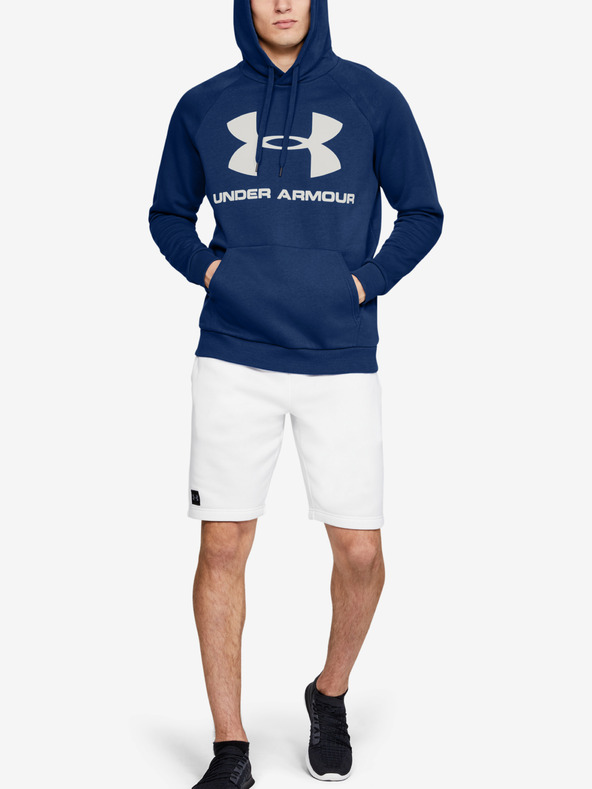 Under Armour Moški pulover Under Armour Rival Fleece Sportstyle Logo Hoodie