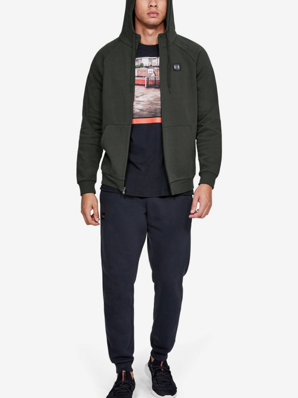 Under Armour Moški pulover Under Armour Rival Fleece FZ Hoodie