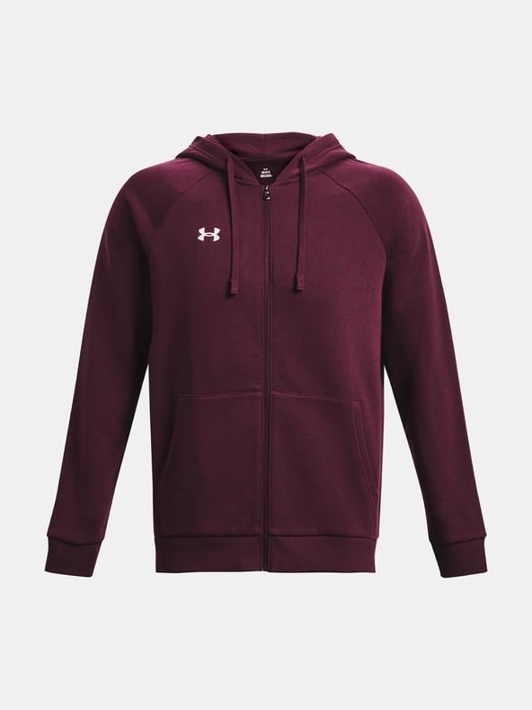 Under Armour Moški pulover Under Armour UA Rival Fleece FZ Hoodie