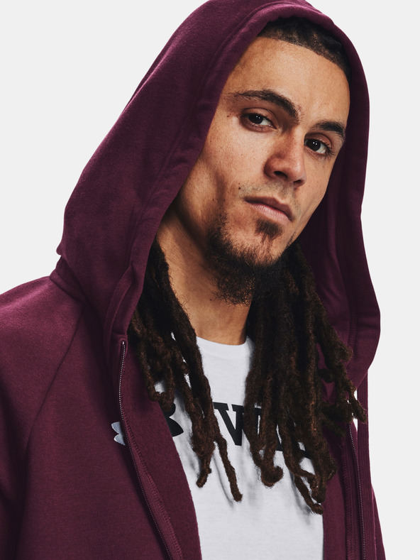 Under Armour Moški pulover Under Armour UA Rival Fleece FZ Hoodie
