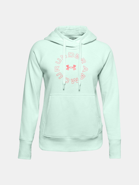 Under Armour Ženski pulover Under Armour Rival Fleece Metallic Hoodie
