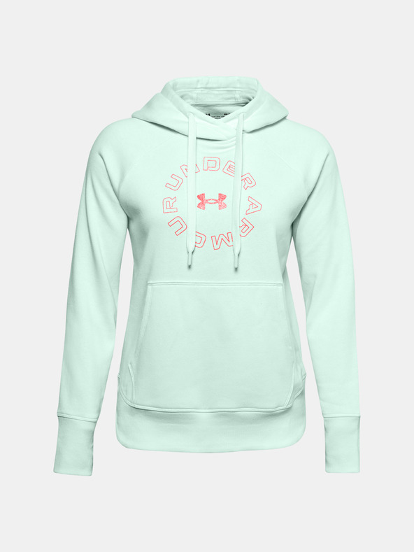 Under Armour Ženski pulover Under Armour Rival Fleece Metallic Hoodie