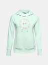 Under Armour Ženski pulover Under Armour Rival Fleece Metallic Hoodie