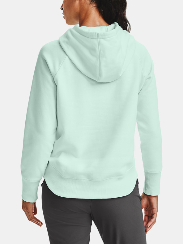 Under Armour Ženski pulover Under Armour Rival Fleece Metallic Hoodie