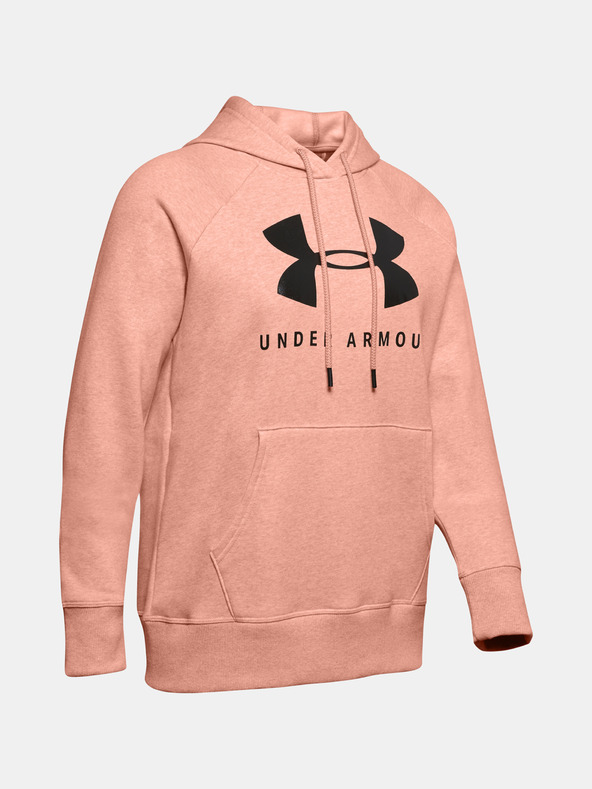Under Armour Ženski pulover Under Armour Rival Fleece Sportstyle Graphic Hoodie