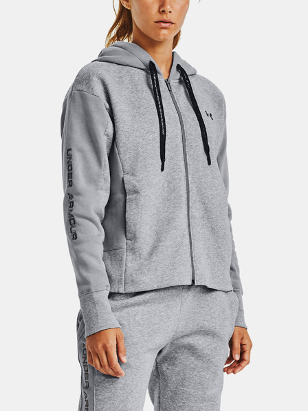 Under Armour Ženski pulover Under Armour Rival Flce EMB FZ Hoodie