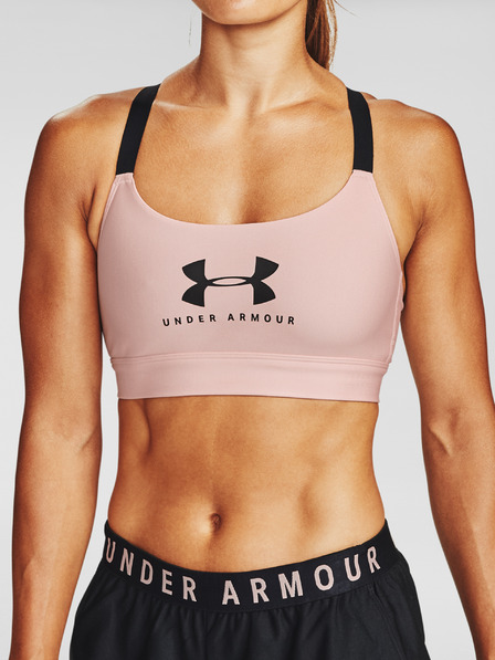 Under Armour Ženski nedrček Under Armour Armour Mid Sportstyle Graphic Bra
