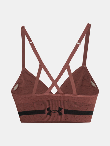Under Armour Ženski nedrček Under Armour Seamless Low Long Htr Bra