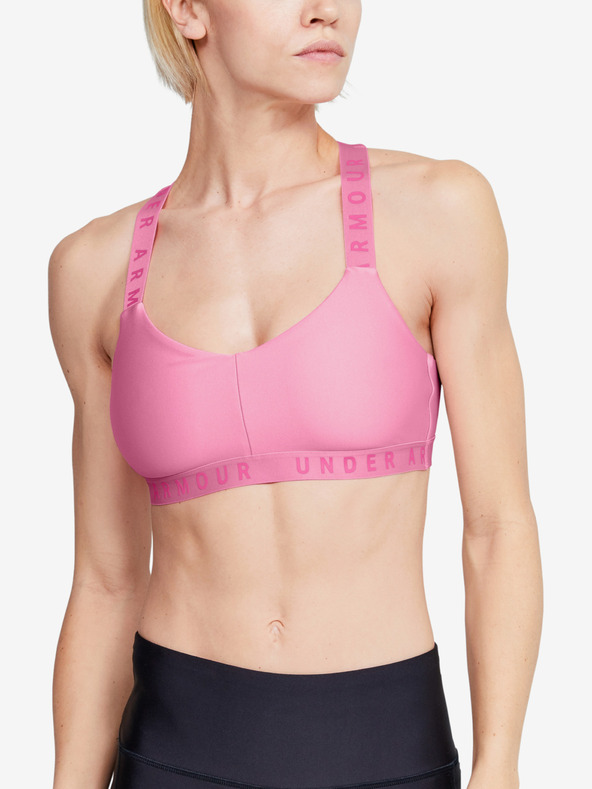 Under Armour Ženski nedrček Under Armour Wordmark Strappy Sportlette