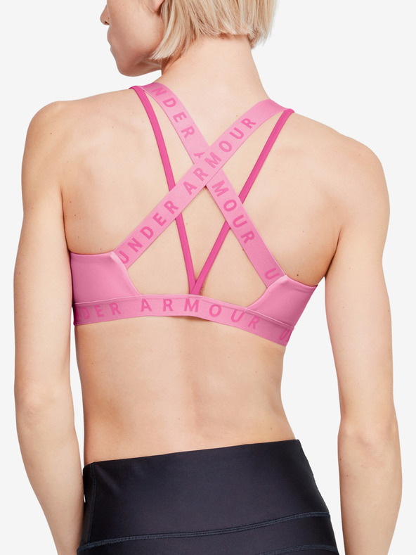 Under Armour Ženski nedrček Under Armour Wordmark Strappy Sportlette