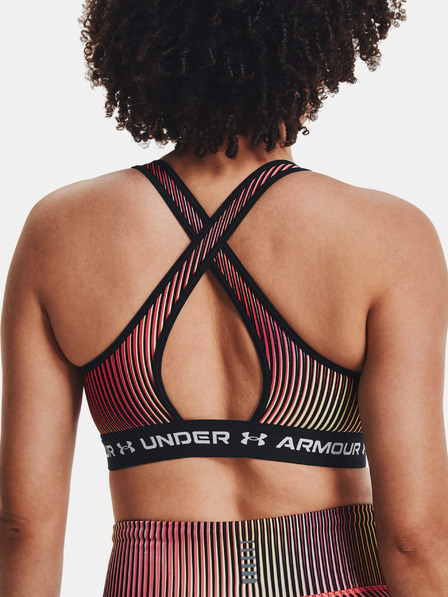Under Armour Ženski nedrček  Under Armour Crossback Mid Print