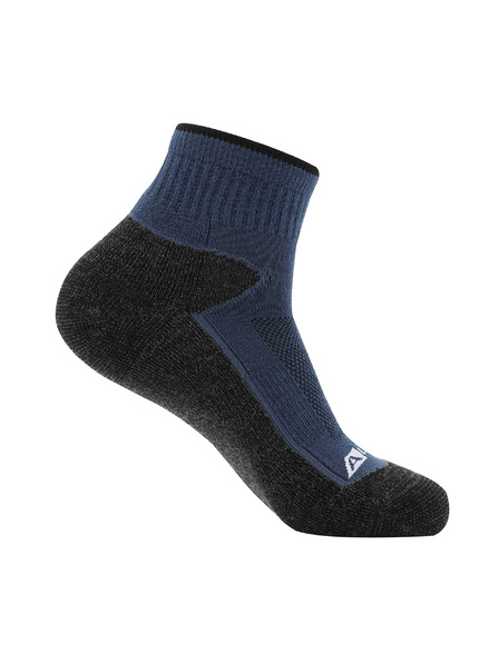 ALPINE PRO Nogavice iz merinove volne ALPINE PRO NOREDE blue wing teal