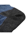 ALPINE PRO Nogavice iz merinove volne ALPINE PRO NOREDE blue wing teal