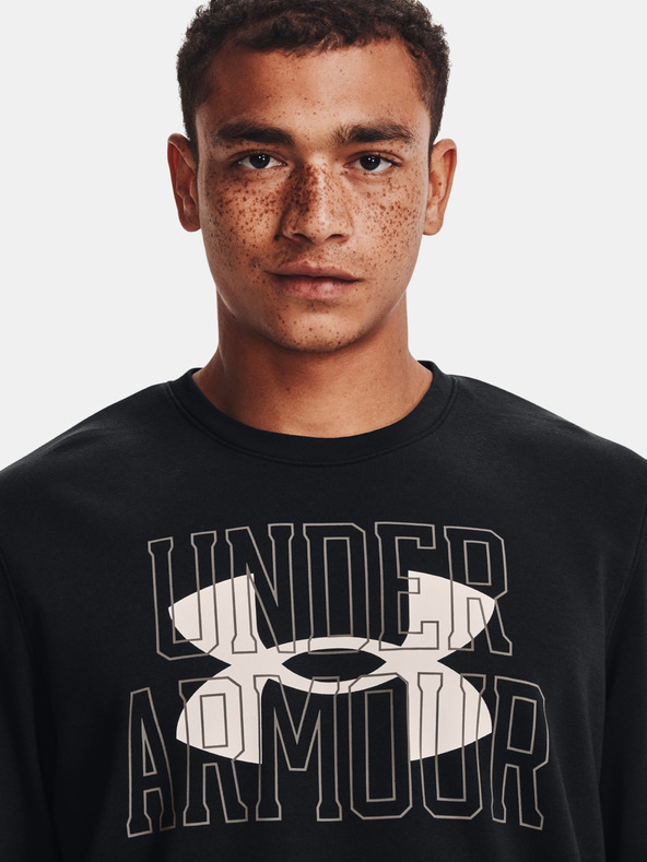 Under Armour Moški pulover Under Armour UA Rival Terry Logo Crew