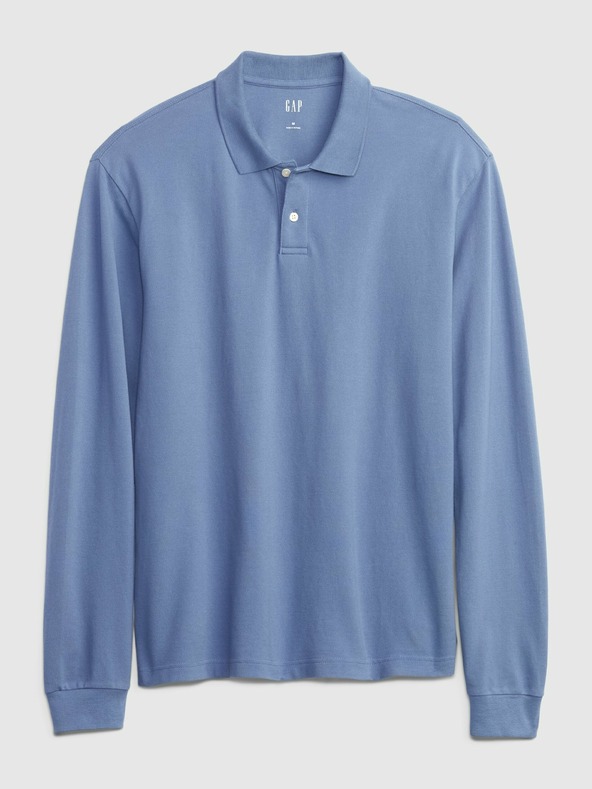 GAP Polo majica pique dolg rokav GAP