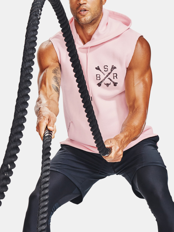 Under Armour Project Rock Charged Cotton® Pulover