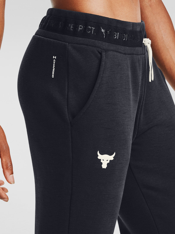Under Armour Project Rock Charged Cotton Fleece Spodnji del trenirke