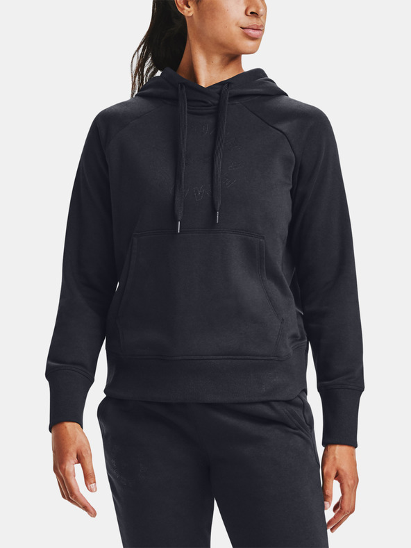Under Armour Ženski pulover Under Armour Rival Fleece Metallic Hoodie