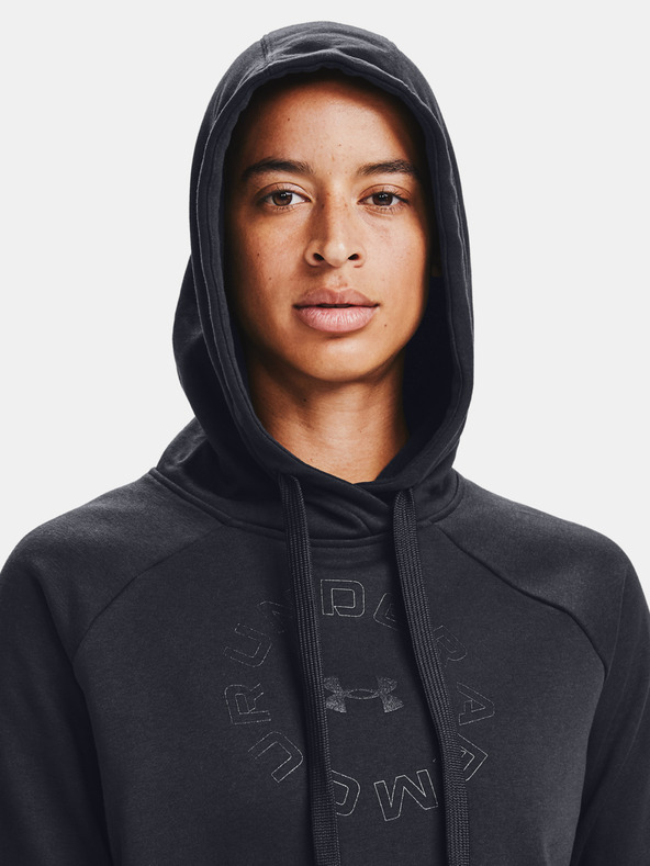 Under Armour Ženski pulover Under Armour Rival Fleece Metallic Hoodie