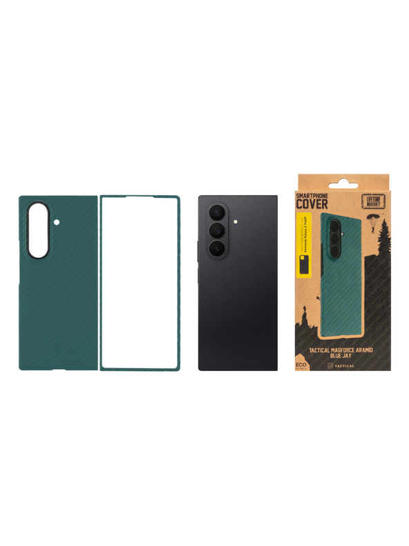 Tactical Tactical MagForce Aramid Zaščita za Samsung Galaxy Z Fold 7 Blue Jay