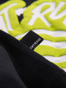 Ombre Clothing Moško bombažno majico s potiskom - črno V1 OM-TSPT-0288 Ombre Clothing