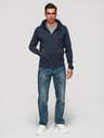 Ombre Clothing Moška bombažna elastična jopa BASIC Ombre Clothing