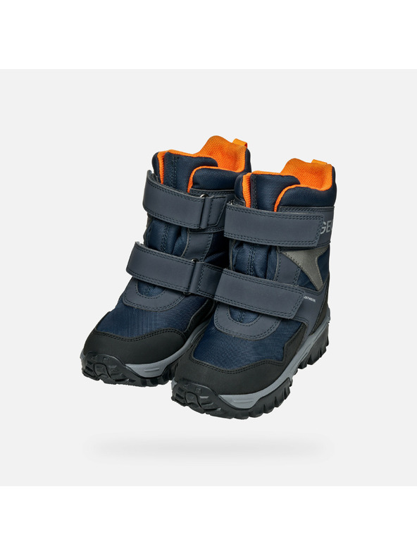 Geox Temno modra zimska otroška obutev Geox Himalaya B ABX