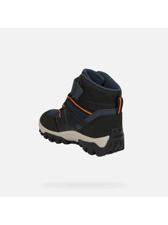 Geox Temno modri fantovski čevlji za prve korake Geox Himalaya Boy B ABX