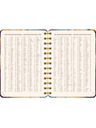 NOTIQUE NOTIQUE Spiralni 18-mesečni dnevnik Petito – Pisana agat 2026/2027, 13 x 18 cm