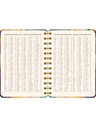 NOTIQUE NOTIQUE Spiralni 18-mesečni dnevnik Petito – Pisana agat 2026/2027, 13 x 18 cm