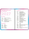 NOTIQUE NOTIQUE Šolski dnevnik Axolotl (september 2026 – december 2027), 9,8 x 14,5 cm
