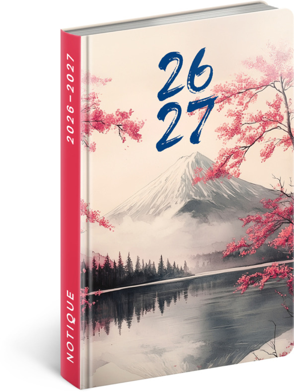 NOTIQUE NOTIQUE 18-mesečni dnevnik Petito – Japonska 2026/2027, 11 x 16 cm