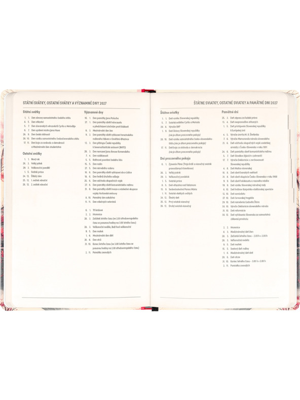 NOTIQUE NOTIQUE 18-mesečni dnevnik Petito – Japonska 2026/2027, 11 x 16 cm
