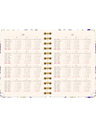 NOTIQUE NOTIQUE Spiralni 18-mesečni dnevnik Petito – Sivka 2026/2027, 13 x 18 cm