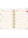 NOTIQUE NOTIQUE Spiralni 18-mesečni dnevnik Petito – Sivka 2026/2027, 13 x 18 cm