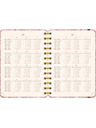 NOTIQUE NOTIQUE Spiralni 18-mesečni dnevnik Petito – Oblaki 2026/2027, 13 x 18 cm