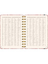 NOTIQUE NOTIQUE Spiralni 18-mesečni dnevnik Petito – Oblaki 2026/2027, 13 x 18 cm