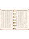 NOTIQUE NOTIQUE Spiralni 18-mesečni dnevnik Petito – Oblaki 2026/2027, 13 x 18 cm
