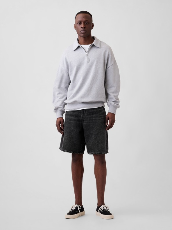 GAP Džins kratke hlače Loose SuperSoft GAP