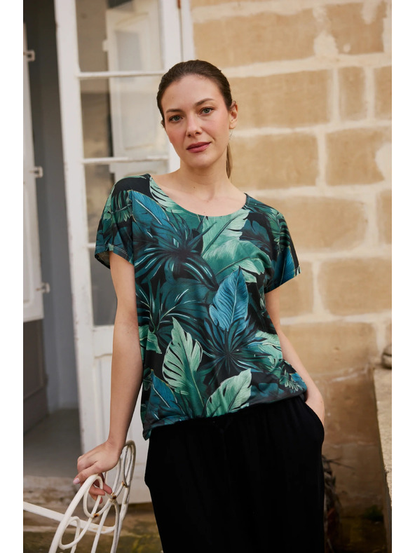 Moodo Zelena bluza Moodo