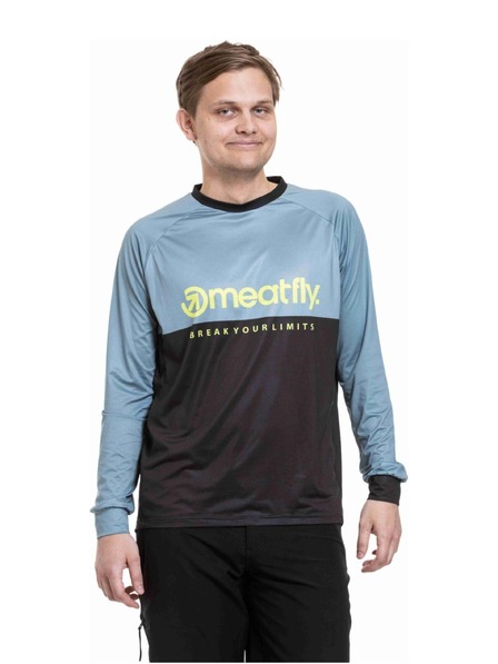 Meatfly Meatfly moški kolesarski dres Cliff Storm / Black