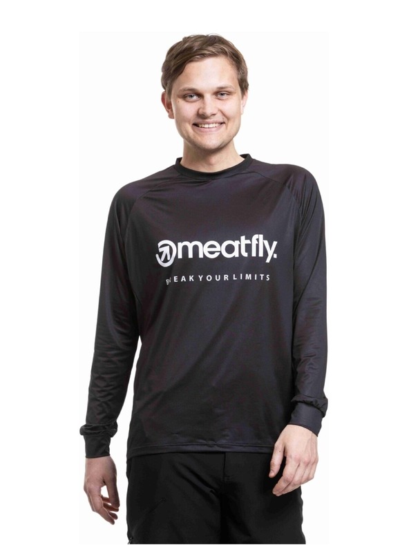 Meatfly Meatfly moški kolesarski dres Cliff Black