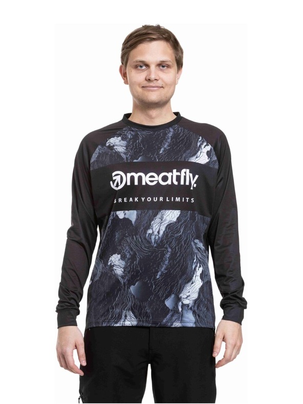 Meatfly Meatfly moški kolesarski dres Cliff Deep Lake / Black