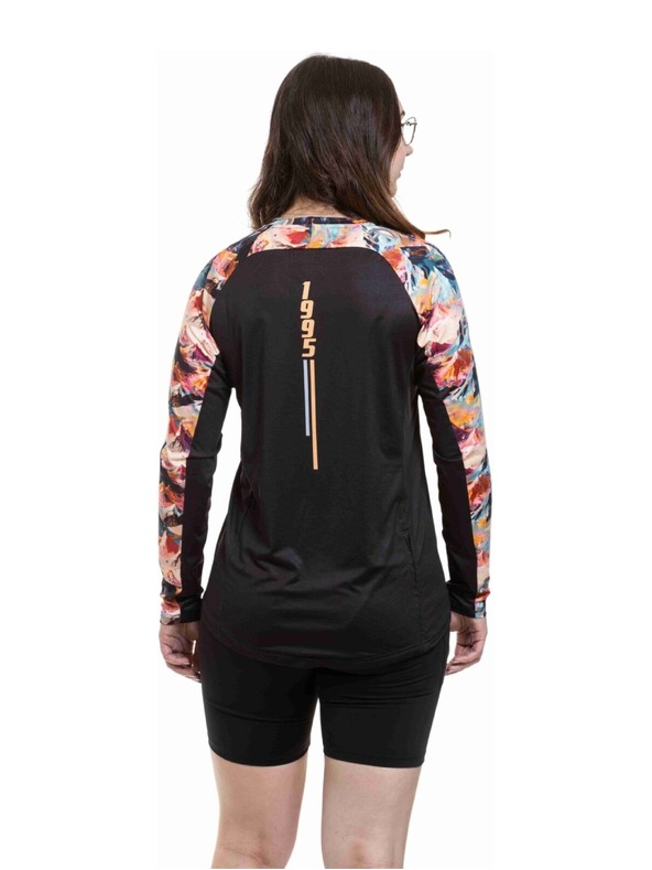 Meatfly Meatfly ženski kolesarski dres Leah Color Mountains / Black