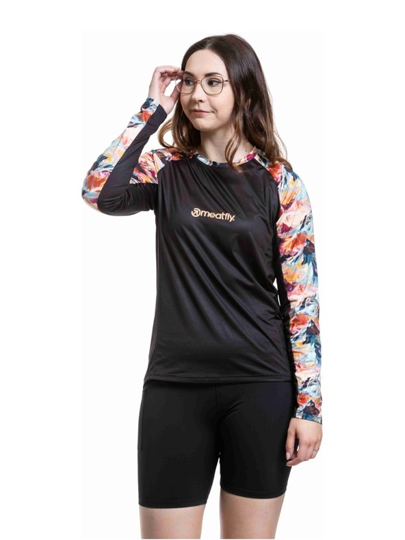Meatfly Meatfly ženski kolesarski dres Leah Color Mountains / Black