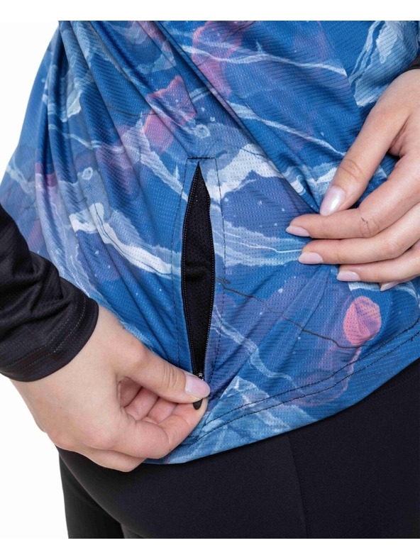 Meatfly Meatfly ženski kolesarski dres Leah Northern Lights / Black