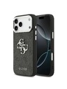 Guess Guess PU 4G Metal Logo Zadnji ovoj za iPhone 17 Pro Max Silver Black