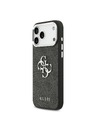 Guess Guess PU 4G Metal Logo Zadnji ovoj za iPhone 17 Pro Max Silver Black