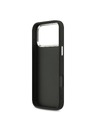 Guess Guess PU 4G Metal Logo Zadnji ovoj za iPhone 17 Pro Max Silver Black